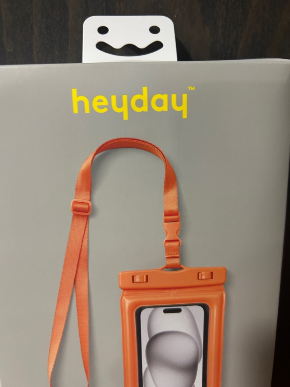 Set of 2 heyday Orange Waterproof Tech Pouch with Adjustable Strap new in boxes - Picture 3 of 4